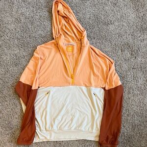 Prana Sorel collab half zip hoodie size small